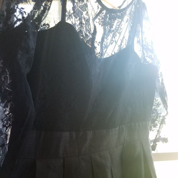 Beautiful Navy Blue Dress - Picture 4 of 4